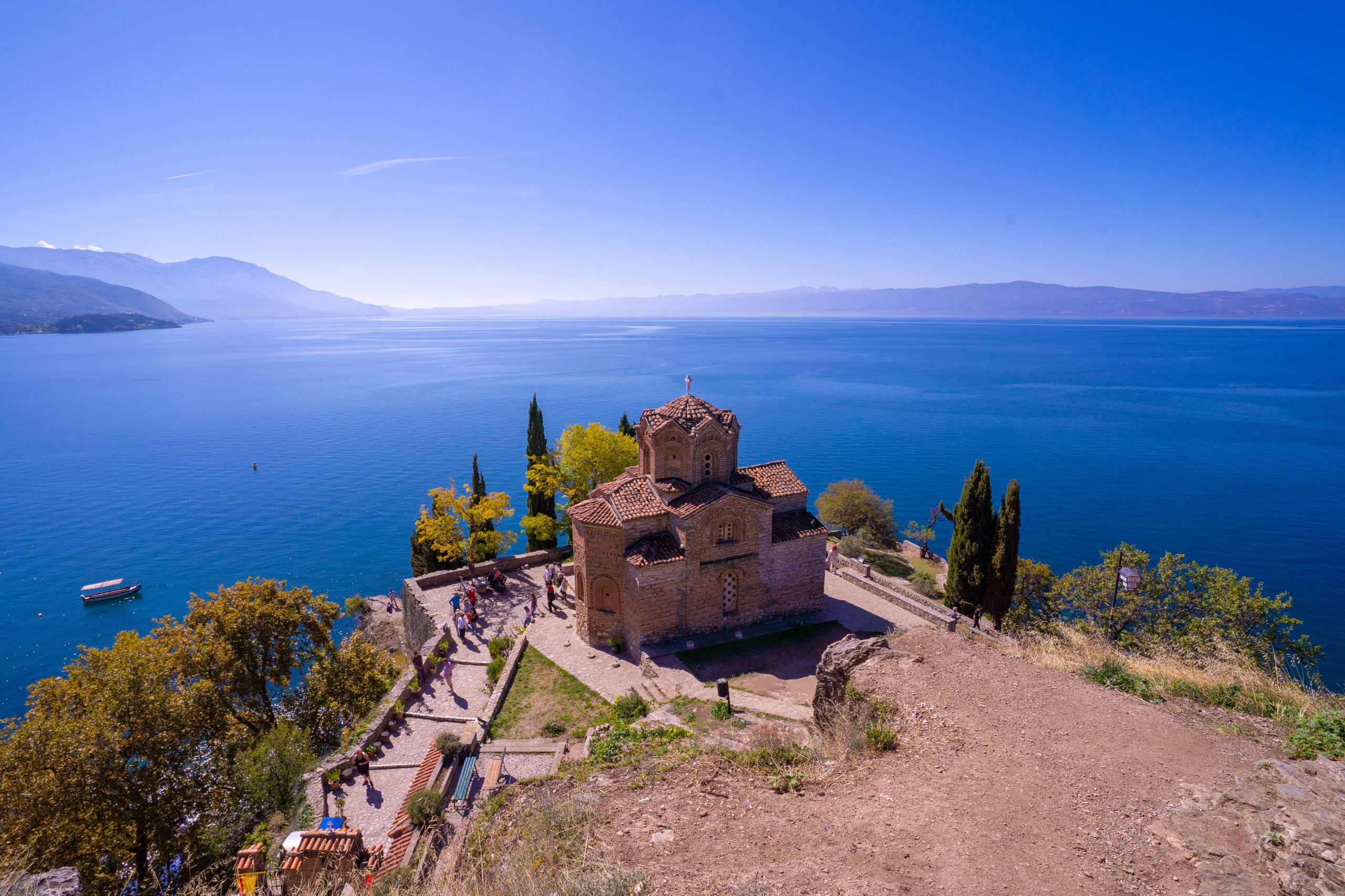 Church of St. John at Kaneo in Ohrid,